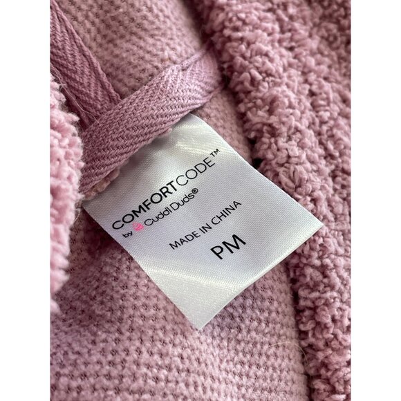 Comfort Code Petite Marshmallow Knit Cozy Cardigan Size Medium Petite Pink Soft - Picture 3 of 6